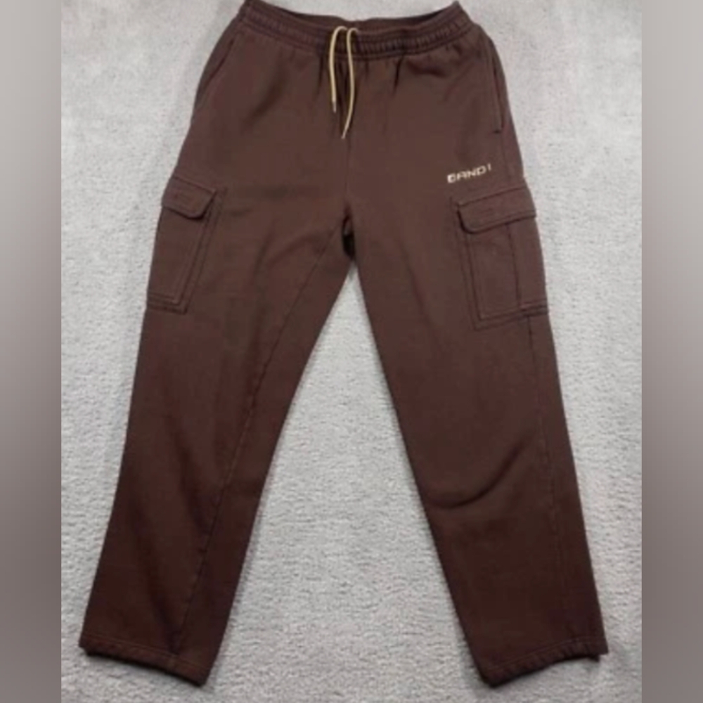 AND1 Men's Dark Brown Cargo Pants